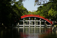 大阪府 住吉神社の太鼓橋