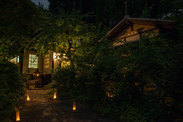 日本家屋夜景